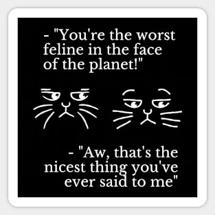 Feline Dialogues 11 Sticker